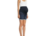 Time And Tru Women&#39;s Maternity Shorts Dark Wash Size M(8-10) - £17.20 GBP
