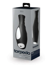 VeDO Torpedo Vibrating Rechargable Stroker - Just Black - £104.83 GBP