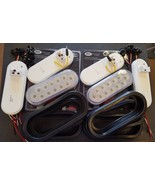 (4) 12 LED Trux Dual Revolution &amp; (2) Standard 6&quot; Oval Clear Lens S/T/T ... - $4,340.31 MXN