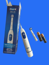 Oral-B Pro 100 Precision Clean Electric Toothbrush Rubberized Ergonomic ... - $15.99