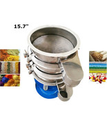 15.7&quot;Stainless Steel Vibrating Screen 2 Screener Deck 30 Mesh &amp;70Mesh - $1,694.58 CAD