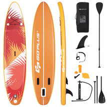 10.5&#39; Ultra-Light Inflatable Paddle Boards W/ Aluminum Paddle Pump - $296.99