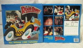 Rare Sealed Shrink Wrapped 1989 Who Framed Roger Rabbit Calendar ~ Disney Amblin - $49.95