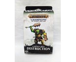 *INCOMPLETE* Warhammer Age Of Sigmar Champions TCG Campaign Deck Destruc... - £15.75 GBP