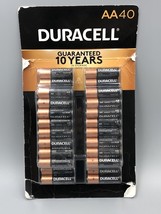 Duracell MN1500 Alkaline AA40 1.5 V AA Batteries 40-ct MN15TB40 New Open... - $25.74