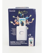 Fujifilm Instax Mini Link 2 Smartphone Printer Clay White - $116.18 CAD