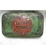 Vintage LUCKY STRIKE Cigarettes Empty Tin-R.A.PATTERSON TOBACCO CO.RICH&#39;... - £17.94 GBP
