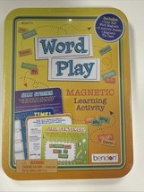 WORD PLAY Learning Activity-300 Magnetic Learning Activity In Tin- NEW - $11.94 CAD