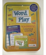 WORD PLAY Learning Activity-300 Magnetic Learning Activity In Tin- NEW - $11.96 CAD