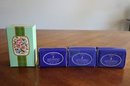 LOT 1970s Avon MOONWIND 4 oz Soap on a Rope + 3 Perfumed Soaps 13 oz Vin... - $15.00