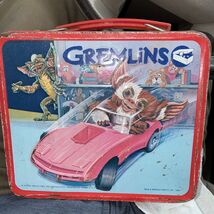 Gremlins Tin Litho Lunch Box Aladdin 1984 Warner Bros - $43.36