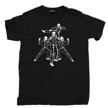 Johnny Lawrence Skeleton T Shirt, Cobra Kai Karate Kid Men&#39;s Cotton Tee Shirt - £10.97 GBP