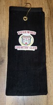 Bushwood CaddyShack Golf Sport Towel 26x16 Black - £13.58 GBP