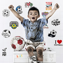 Soccer Fever Vinyl Decorative Sticker Decal for Laptop Water Bottle Skat... - £7.59 GBP