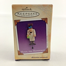 Hallmark Ornament Hugo The Handyman Halloween Mansion Ravenwood Lane New... - £19.79 GBP