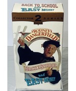 Back To School (1986) &amp; Easy Money (1983) 2 Pack VHS Rodney Dangerfield ... - $15.53 CAD