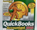 QUICKBOOKS 2002 Accountant Edition Accounting SOFTWARE PROGRAM CD Window... - $96.74