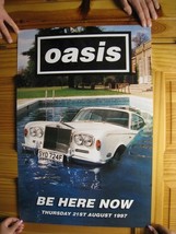 Oasis Poster Being Here Today August 1997-
show original title

Original... - $448.25