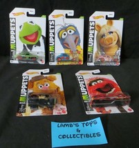 Hot Wheels Disney The Muppets Complete Set of 5 Cars 2021 Kermit Gonzo M... - $46.55