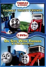 Thomas &amp; Friends: Thomas Trusty Friends / On Site With Thomas (2 DVD&#39;S) - £3.17 GBP