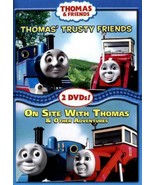 Thomas &amp; Friends: Thomas Trusty Friends / On Site With Thomas (2 DVD&#39;S) - $5.98