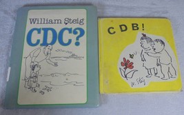 Lot of 2 William Steig Hardback Books CDC? and CDB! 1968 and 1984 - £10.00 GBP