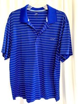 Greg Norman XL polo style Shirt With Embroidered Shark 25 Armpit to Armp... - $12.80