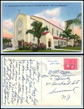 FLORIDA Postcard - Orlando, St. James Roman Catholic Church S34 - £3.05 GBP