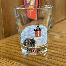 Lighthouse Cape Cod Anchor Hocking Shot Glass - £6.98 GBP