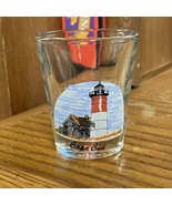 Lighthouse Cape Cod Anchor Hocking Shot Glass - £6.98 GBP