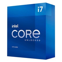 Intel Core i7-11700K Desktop Processor 8 Cores up to 5.0 GHz Unlocked LG... - $405.99