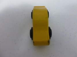 Melissa and Doug wooden car yellow. Read Description. - £7.63 GBP