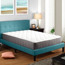 10&quot; Inch Memory Foam And Innerspring Hybrid Medium-Firm Plush, White - $507.99