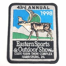 Eastern Sports Outdoor Show 1998 Harrisburg PA Limited Edition Patch Hun... - $15.95