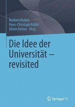 Die Idee der Universitt - revisited by Norbert Ricken (German) Paperback... - €46,62 EUR