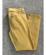 Women&#39;s Pants Gold Ann Taylor Loft 10P Modern Skinny Pockets in Front &amp; ... - £18.98 GBP