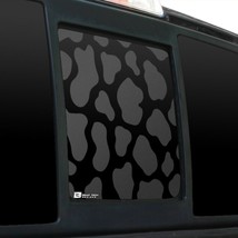 Fits Ford F150 2004-2014 Rear Middle Window Animal Cow Print Vinyl Decal Sticker - £15.17 GBP