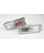 ISUZU TFR RODEO TF PICKUP 97-01 FRONT BUMPER LAMP LIGHTS CRYSTAL A PAIR - £33.98 GBP
