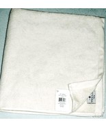 Sferra Canedo Bath Towel Ivory Soft 100% Combed Cotton 30x60" New - $48.41