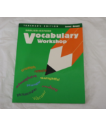 Vocabulary Workshop, Level Green, Teacher&#39;s Edition Paperback Book - $544.05 MXN
