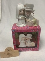 Precious Moments 1991 Our First Christmas Together 522945 Ornament Newly... - $8.42