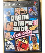 Gta Vice City Grand Theft Auto PS2 Black Label Tested Working - £9.20 GBP