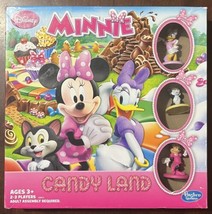 Disney Junior Minnie Mouse Candy Land Board Game Complete Hasbro Daisy Figaro - £9.49 GBP