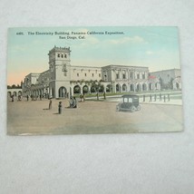 Antique 1915 San Diego Panama California Expo Postcard Electricity Building - £10.38 GBP