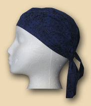 Purple Paisley Headwrap - Purple - $5.40