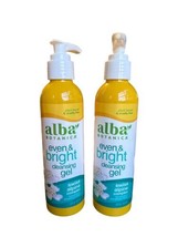 2X Alba Botanica Even &amp; Bright Cleansing Gel 6 fl oz - £23.74 GBP