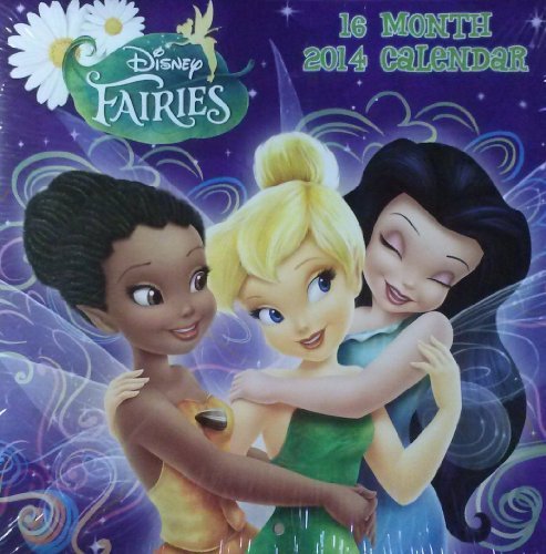 Disney Fairies 16 Month 2014 Square Wall Calendar - £5.46 GBP