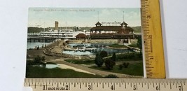 Antique 1909 Rppc Postcard Kingston Point Park Boat Landing New York B4 - £5.38 GBP