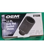 12 Point 35mm Axle Nut Impact Socket 1/2&quot; Drive 27328 OEM Tools CR-MO New - €11,78 EUR