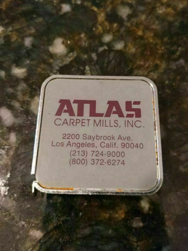 Barlow Atlas Carpet Mills Inc Tape Measure Rule - $20.39
